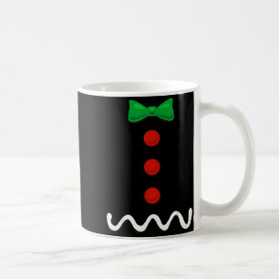 Gingerbread Man Christmas Costume Coffee Mug