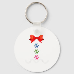 Gingerbread Man Christmas Costume Cookie Baking Key Ring