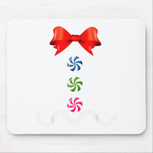 Gingerbread Man Christmas Costume Cookie Baking  Mouse Pad