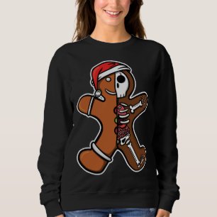 Gingerbread Man Christmas Internal Medicine Doctor Sweatshirt