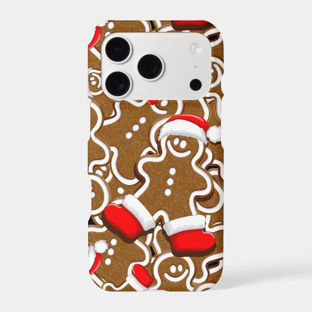 Gingerbread Man Christmas Santa Claus (Back)