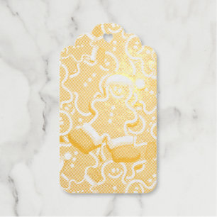 Gingerbread Man Christmas Santa Claus Gift Tags