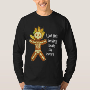 Gingerbread Man Christmas Season Cookie  Sweet Hou T-Shirt