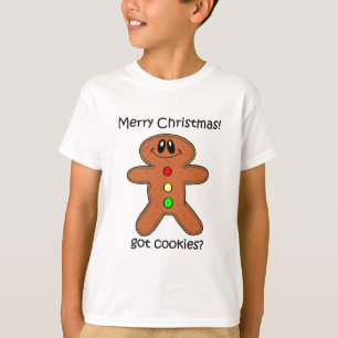 gingerbread man Christmas T-Shirt