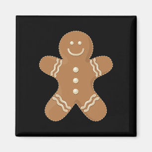 Gingerbread Man Cookie Biscuit Fun Food Christmas  Magnet