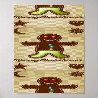 Gingerbread man cookie