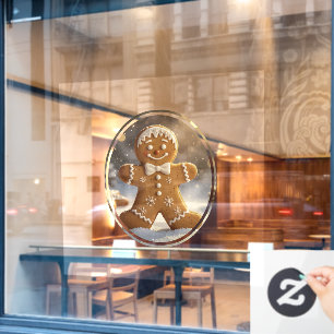 Gingerbread Man Cookies Whimsical Christmas