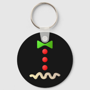 Gingerbread Man Costume  Halloween Costume   Key Ring