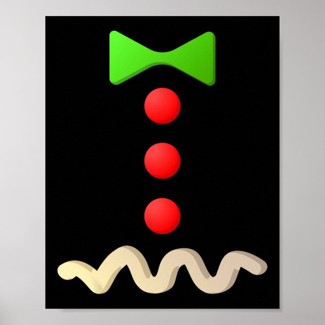 Gingerbread Man Costume  Halloween Costume   Poster (Front)