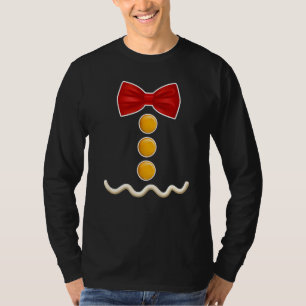 Gingerbread Man Costume Kids  Cookie Christmas App T-Shirt