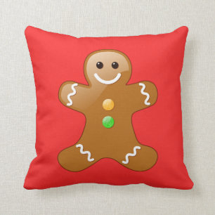 Gingerbread Man Cushion