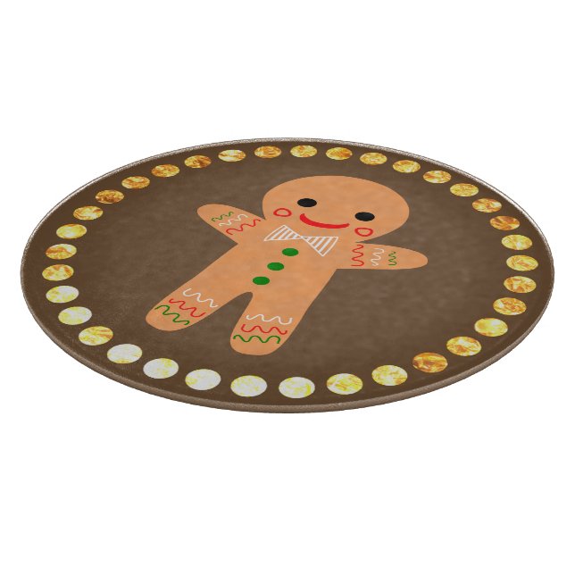 Gingerbread Man Cutting Board (Corner)