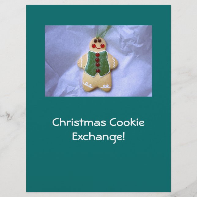 Gingerbread Man Flyer (Front)