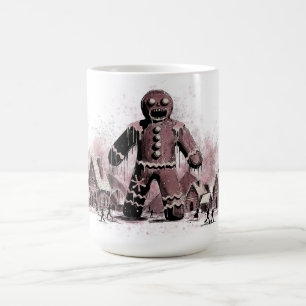 Gingerbread Man Horror Coffee Mug