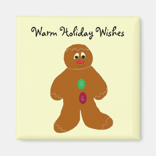 Gingerbread Man Magnet