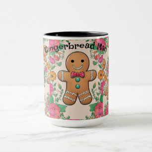 Gingerbread Man Mug