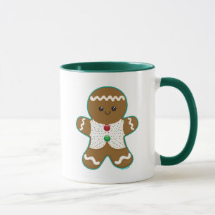 Gingerbread Man Mug