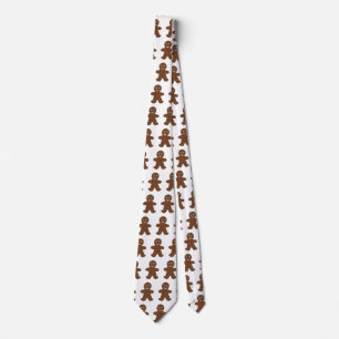 Gingerbread Man Neck Tie