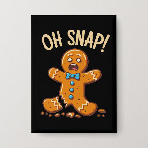 Gingerbread Man Oh Snap Christmas Cookie Baking