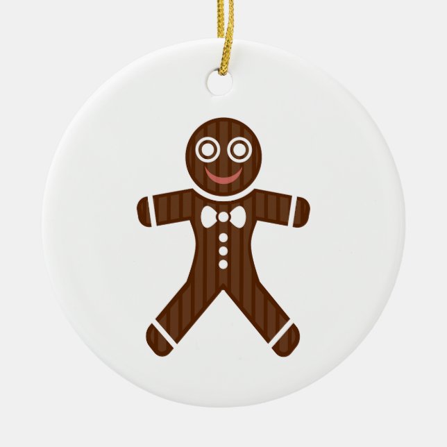 Gingerbread Man Ornament (Front)