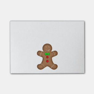 GingerBread Man Post-it Notes