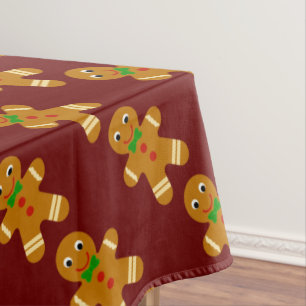 Gingerbread Man Tablecloth