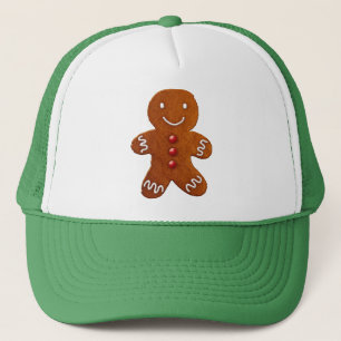Gingerbread Man Trucker Hat