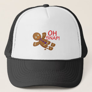Gingerbread Man Trucker Hat