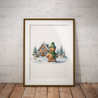Gingerbread Man Winter Adventure