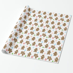 Gingerbread man Wrapping Paper