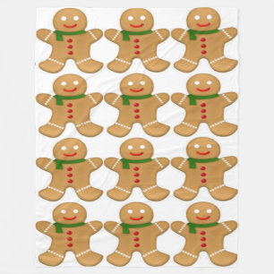 Gingerbread Men Blanket 