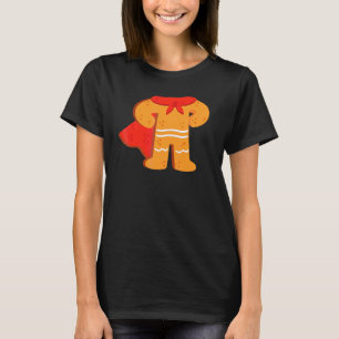 Gingerbread Men Boys Body Costume Halloween or Chr T-Shirt