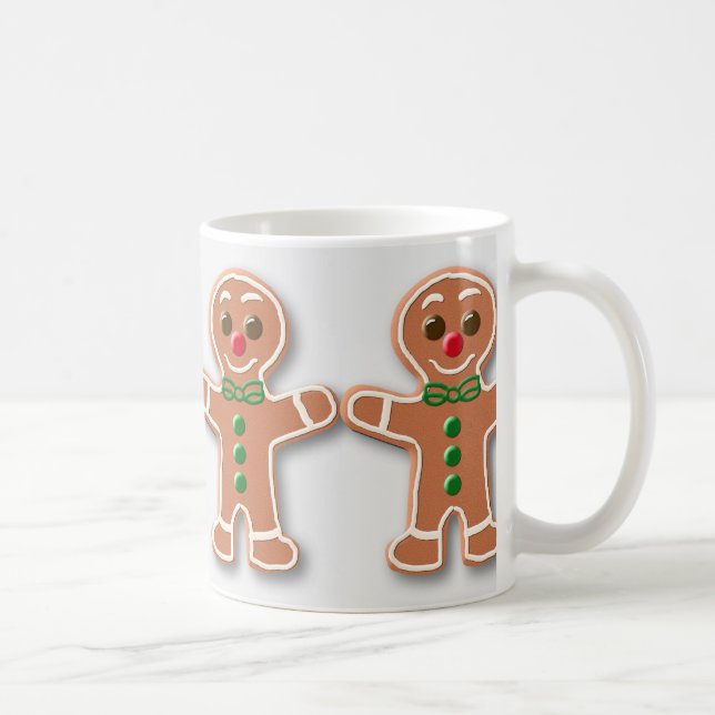 Gingerbread Men Coffee Mug (Right)