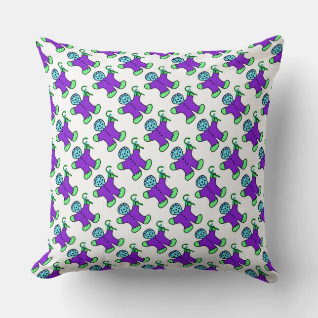 Gingerbread Men Cushion (Front)