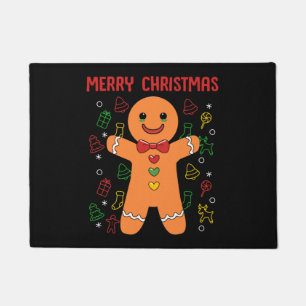Gingerbread Merry Christmas For Women Doormat