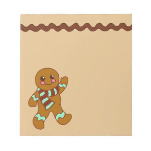 Gingerbread Notepad