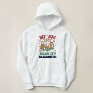 Gingerbread Nurse Christmas, Did you try icing it? Hoodie