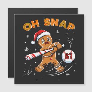Gingerbread Oh Snap 67 Baseball