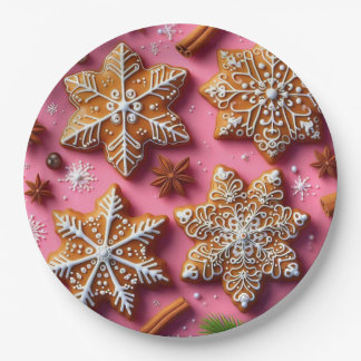 Gingerbread paper plates! plate