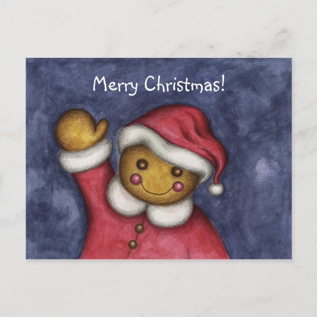 Gingerbread Post Card (Front)