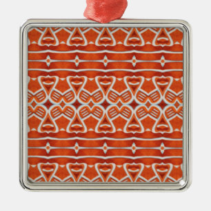 GINGERBREAD Premium Square Ornament