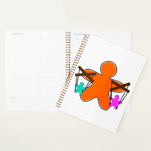 Gingerbread Puppet Master Controlling Characters Planner