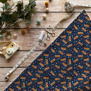 Gingerbread RVs Class C Camper Christmas Fabric