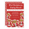 Gingerbread Santa | Christmas Party Invitation