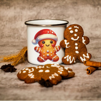 Gingerbread Santa Magic Mug