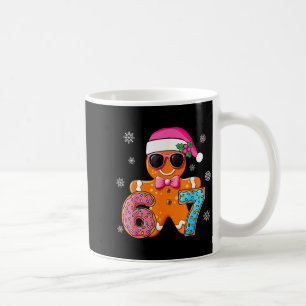 Gingerbread Six Seven 67 Meme 6 7 Funny Christmas  Coffee Mug