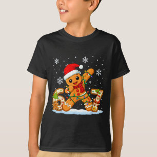 Gingerbread Six Seven 67 Meme 6 7 Funny Christmas  T-Shirt