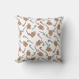 Gingerbread Skeleton Man Cushion