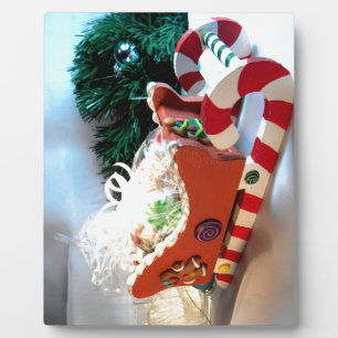 Gingerbread Sleigh I Plaque