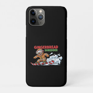 Gingerbread Snowboarder Case-Mate iPhone Case